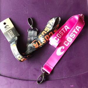 2 Costa lanyards